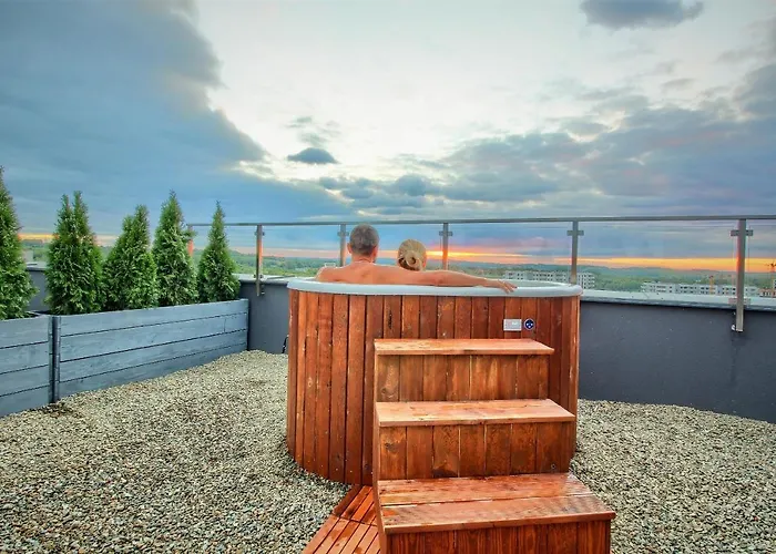 Jacuzzi Na Dachu Appartement *