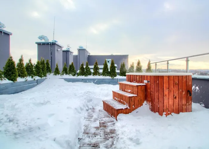 Jacuzzi Na Dachu Апартаменти *